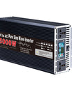 Bærbar 3000W 4000W 5000W 6000W 8000W Pure Sine Wave Inverter DC 24V til AC 110V 220V Spændingsomformer Bil Solar Inverter